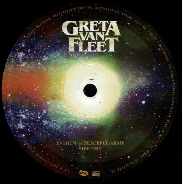 Greta Van Fleet -Anthem Of The Peaceful Army