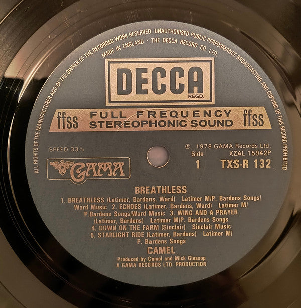 Camel -Breathless