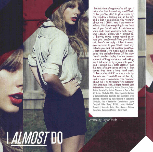 Taylor Swift -Red