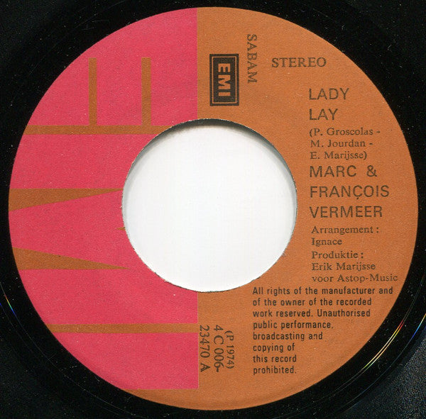 Marc & François Vermeer -Lady Lay