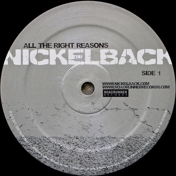 Nickelback - All The Right Reasons