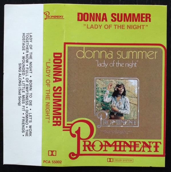 Donna Summer - Lady Of The Night