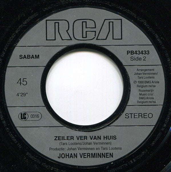 Johan Verminnen -Iets Om In Te Geloven