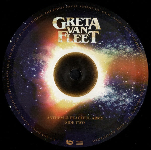 Greta Van Fleet -Anthem Of The Peaceful Army
