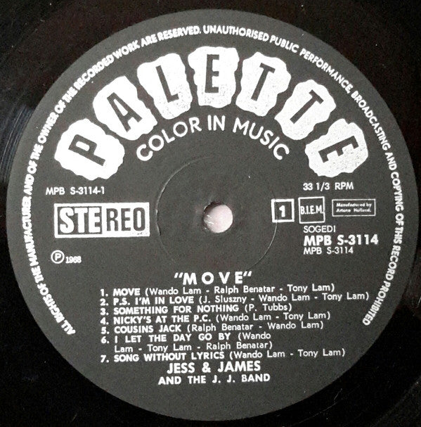 Jess & James And The J.J. Band -Move