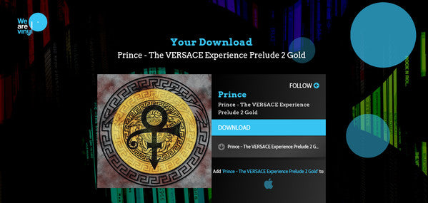 The Artist (Formerly Known As Prince) -The Versace Experience - Prelude 2 Gold