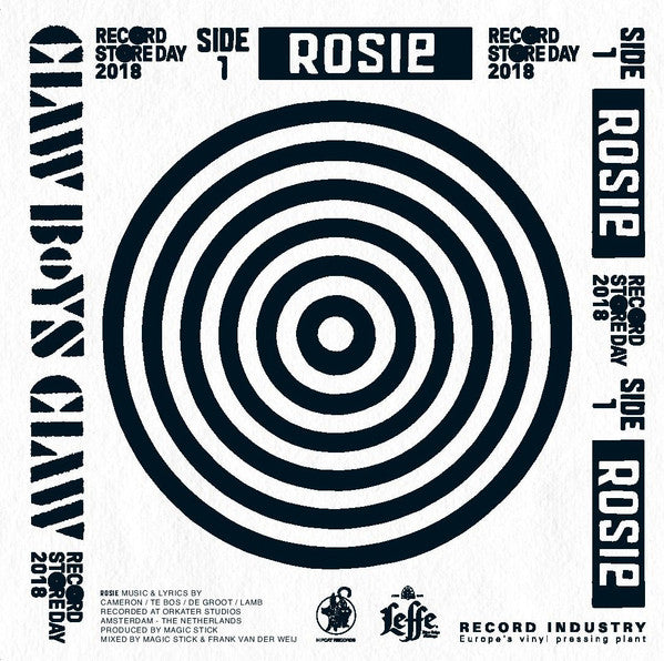 Claw Boys Claw -Dot Dot Dash + Waiting For The Sun (At Home) / Rosie