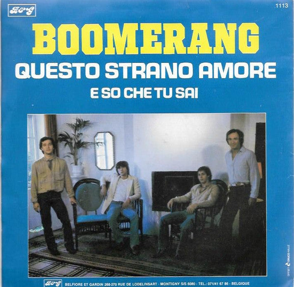 Boomerang (30) -Questo Strano Amore