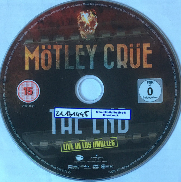 Mötley Crüe -The End - Live In Los Angeles