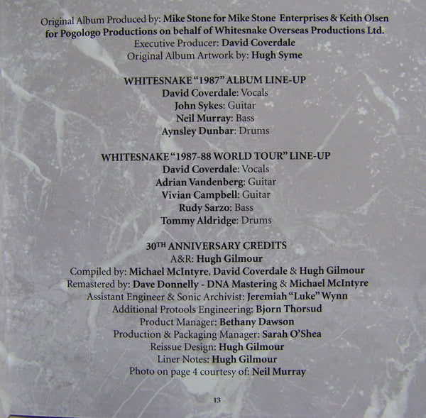 Whitesnake -1987
