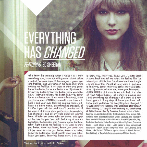 Taylor Swift -Red