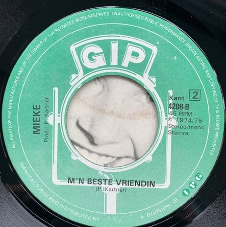 Mieke -Een Kind Zonder Moeder