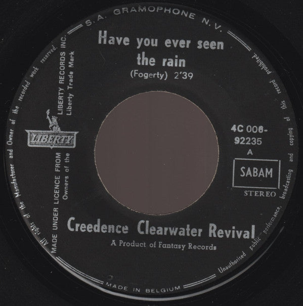 Creedence Clearwater Revival -Have You Ever Seen The Rain / Hey Tonight
