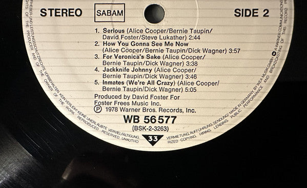 Alice Cooper (2) - From The Inside