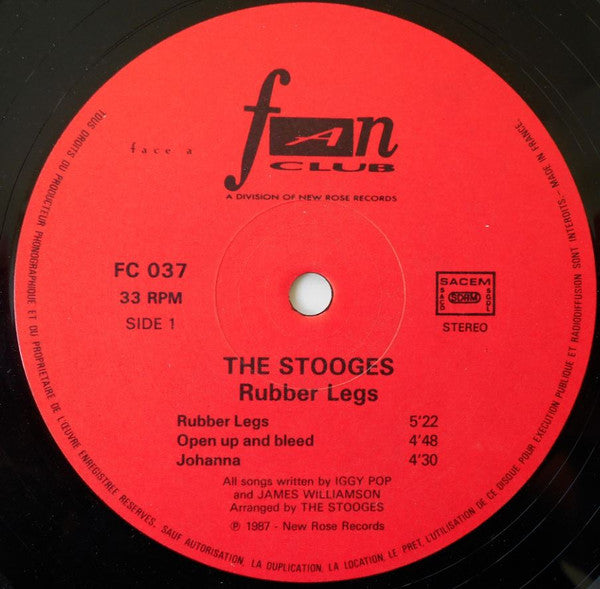 The Stooges -Rubber Legs