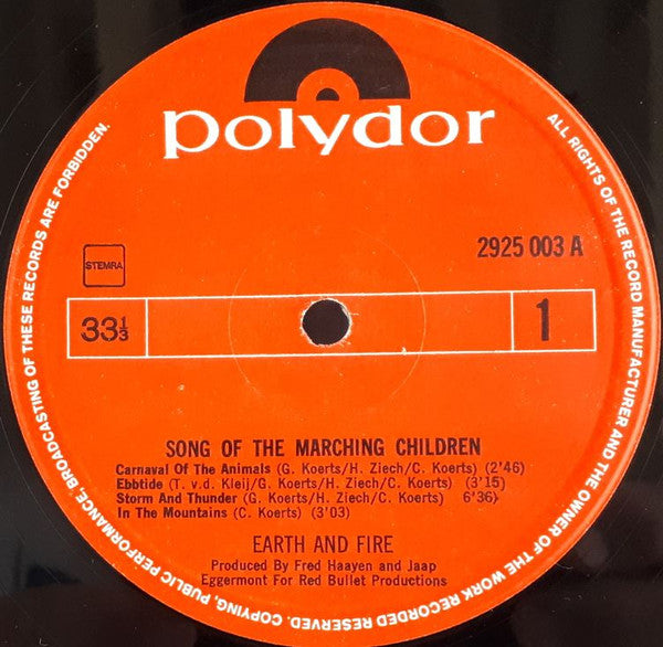 Earth And Fire -Song Of The Marching Children