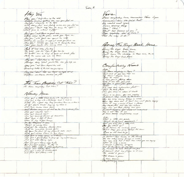 Pink Floyd -The Wall