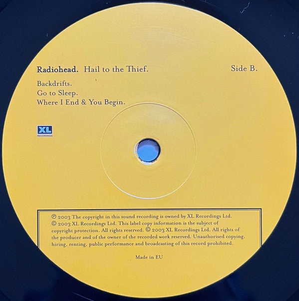 Radiohead -Hail To The Thief