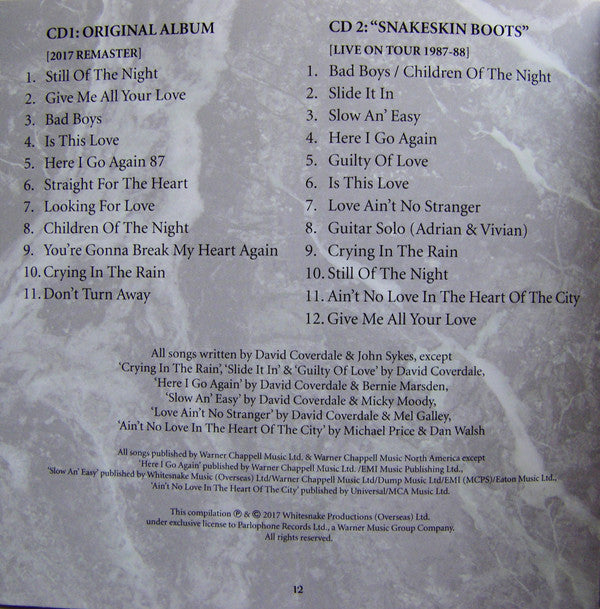 Whitesnake -1987