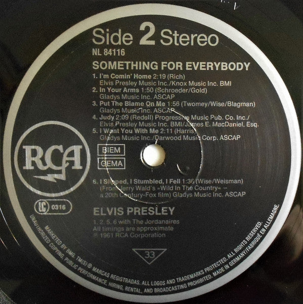 Elvis* -Something For Everybody