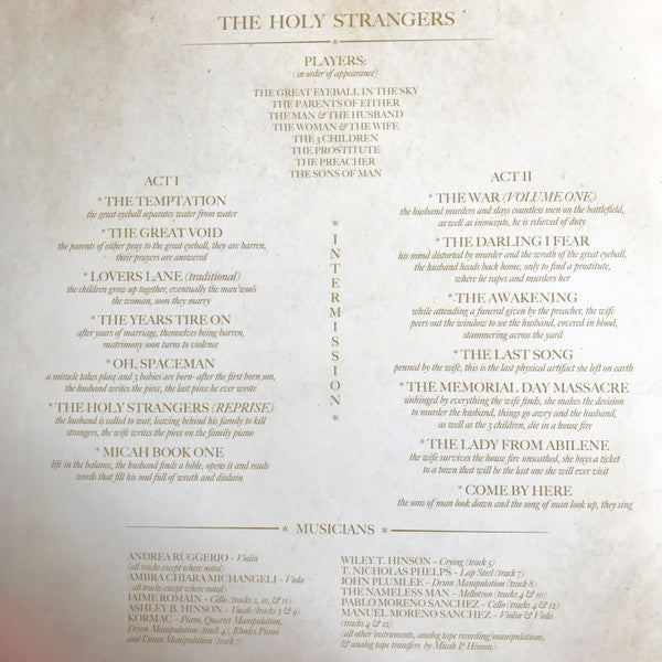 Micah P. Hinson -Micah P. Hinson Presents The Holy Strangers