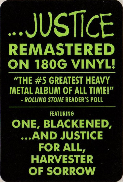 Metallica -...And Justice For All