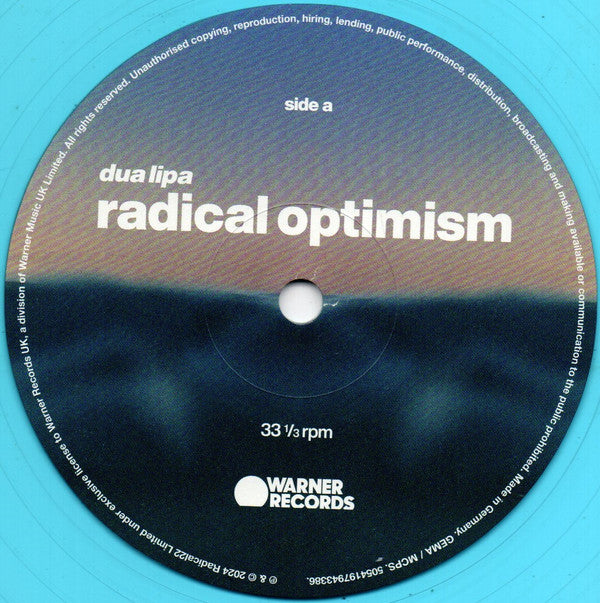 Dua Lipa -Radical Optimism