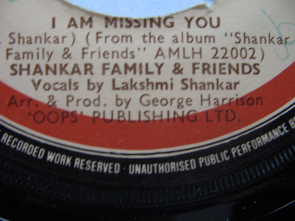 Shankar Family &amp; Friends - I Am Missing You