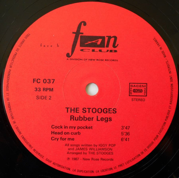 The Stooges -Rubber Legs