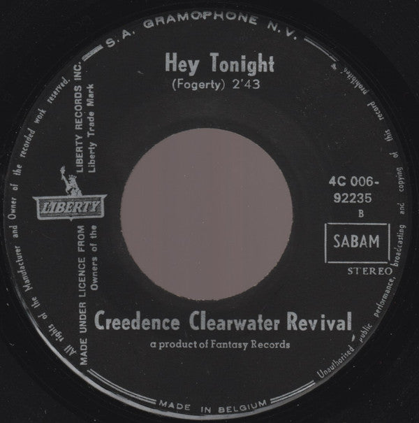 Creedence Clearwater Revival -Have You Ever Seen The Rain / Hey Tonight