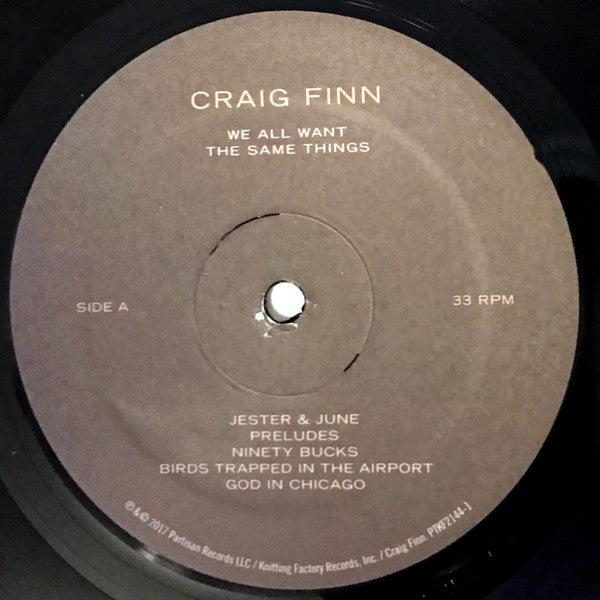 Craig Finn -We All Want The Same Things