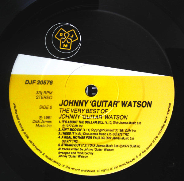 Johnny Guitar Watson - The Very Best Of Johnny Guitar Watson