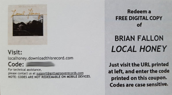 Brian Fallon (2) -Local Honey