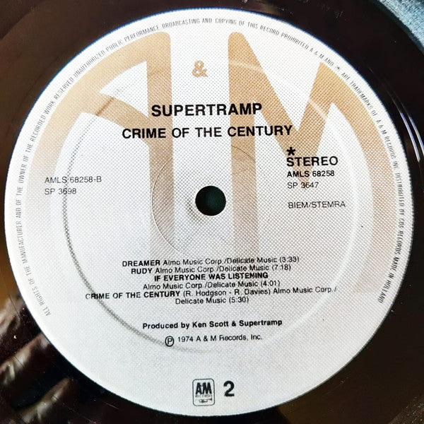 Supertramp - Crime Of The Century