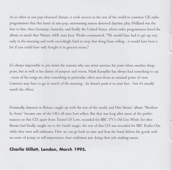 Dire Straits - Live At The BBC