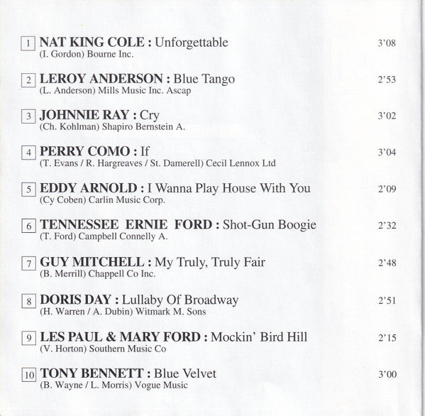 Various -De Pre Historie 200 Original Hits 1950-1959