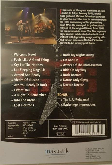 The Michael Schenker Group -The 30th Anniversary Concert - Live In Tokyo