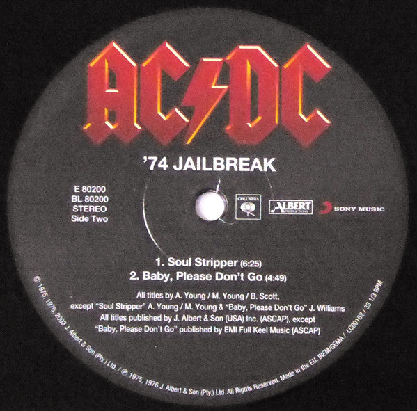 AC/DC - '74 Jailbreak