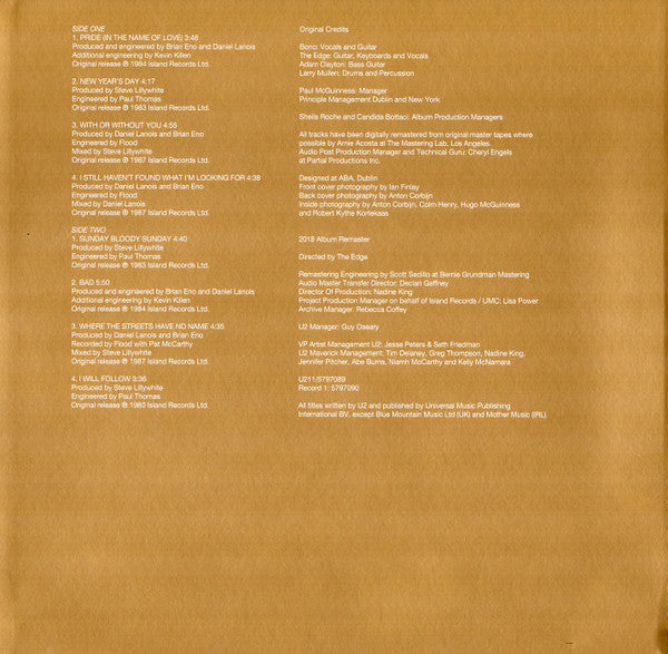 U2 -The Best Of 1980-1990