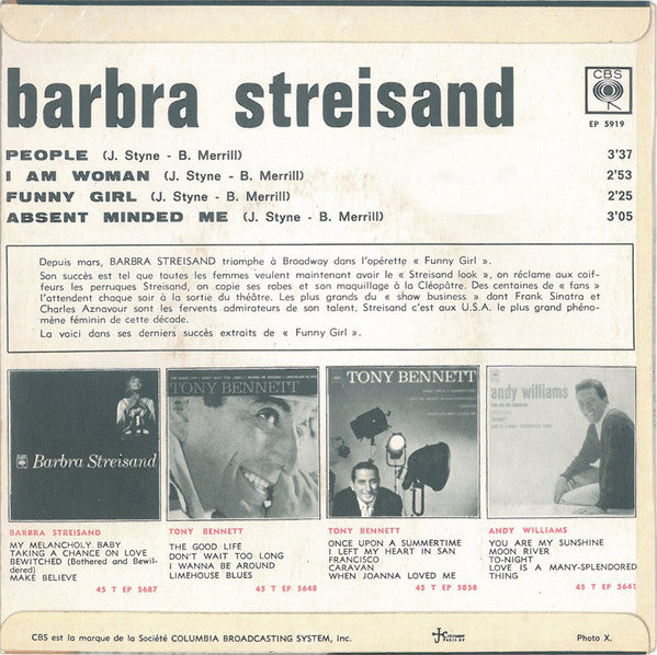 Barbra Streisand -People