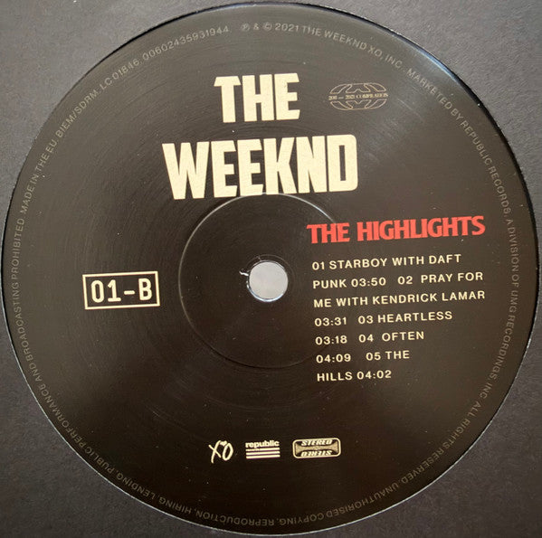 The Weeknd -The Highlights