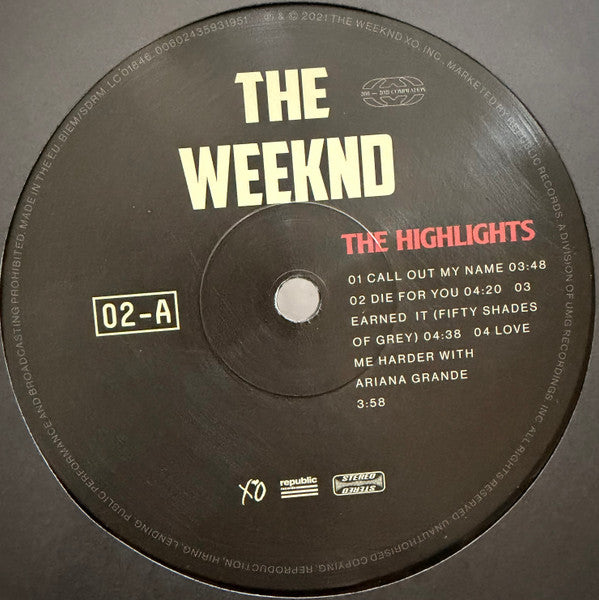 The Weeknd -The Highlights