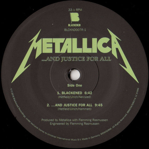 Metallica -...And Justice For All