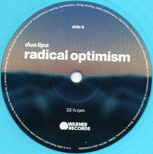 Dua Lipa -Radical Optimism