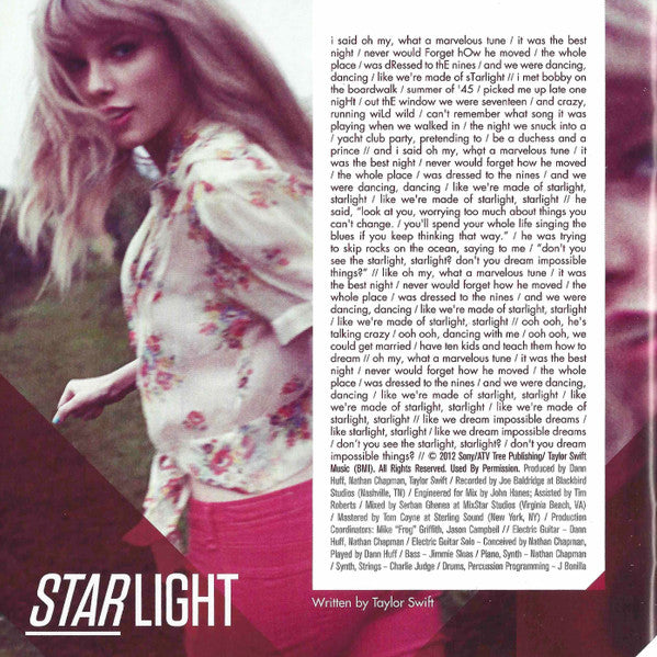 Taylor Swift -Red