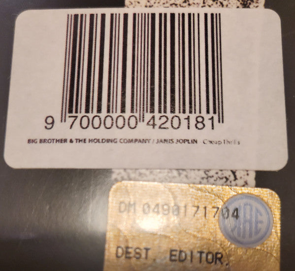 Big Brother &amp; The Holding Company - Cheap Thrills