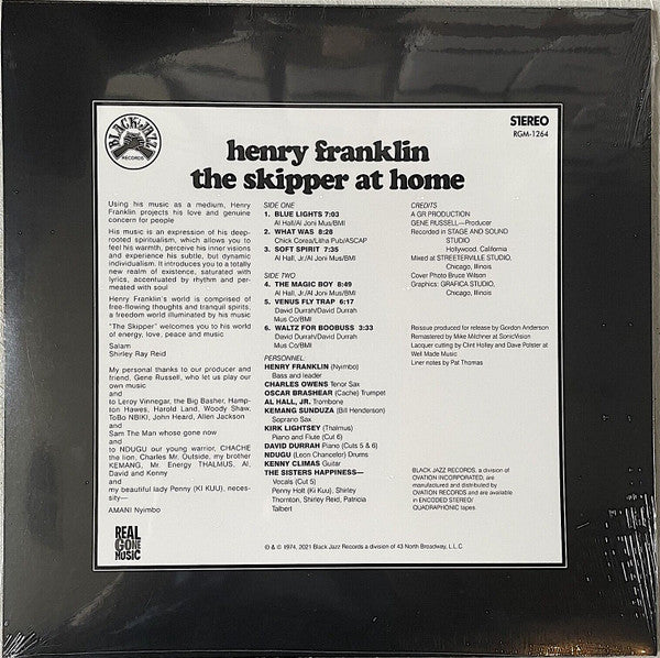 Henry Franklin -The Skipper At Home