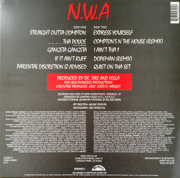 N.W.A* -Straight Outta Compton