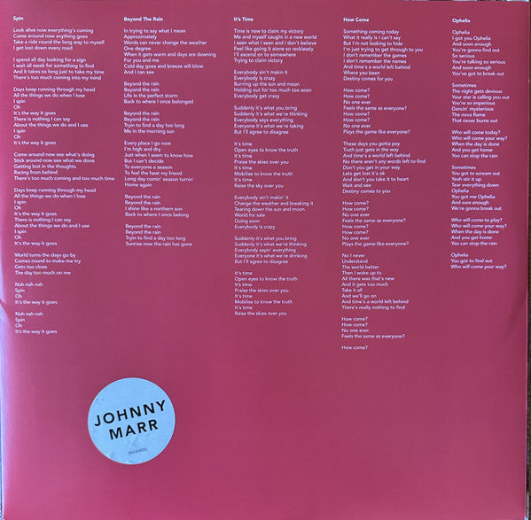 Johnny Marr -The Age Of Everything
