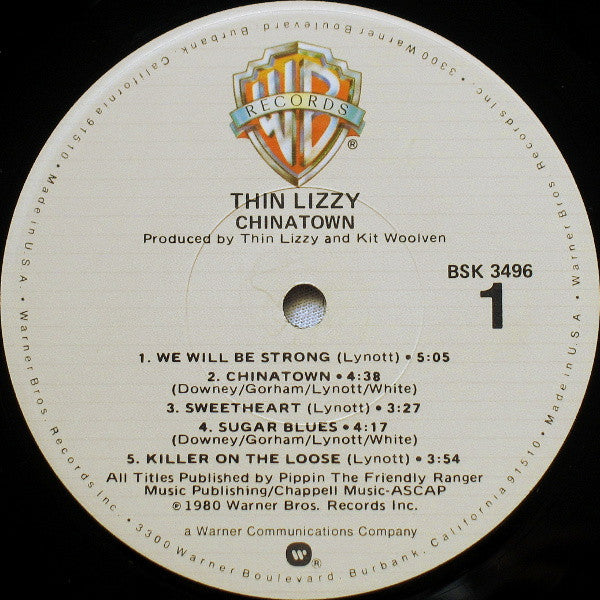 Thin Lizzy -Chinatown